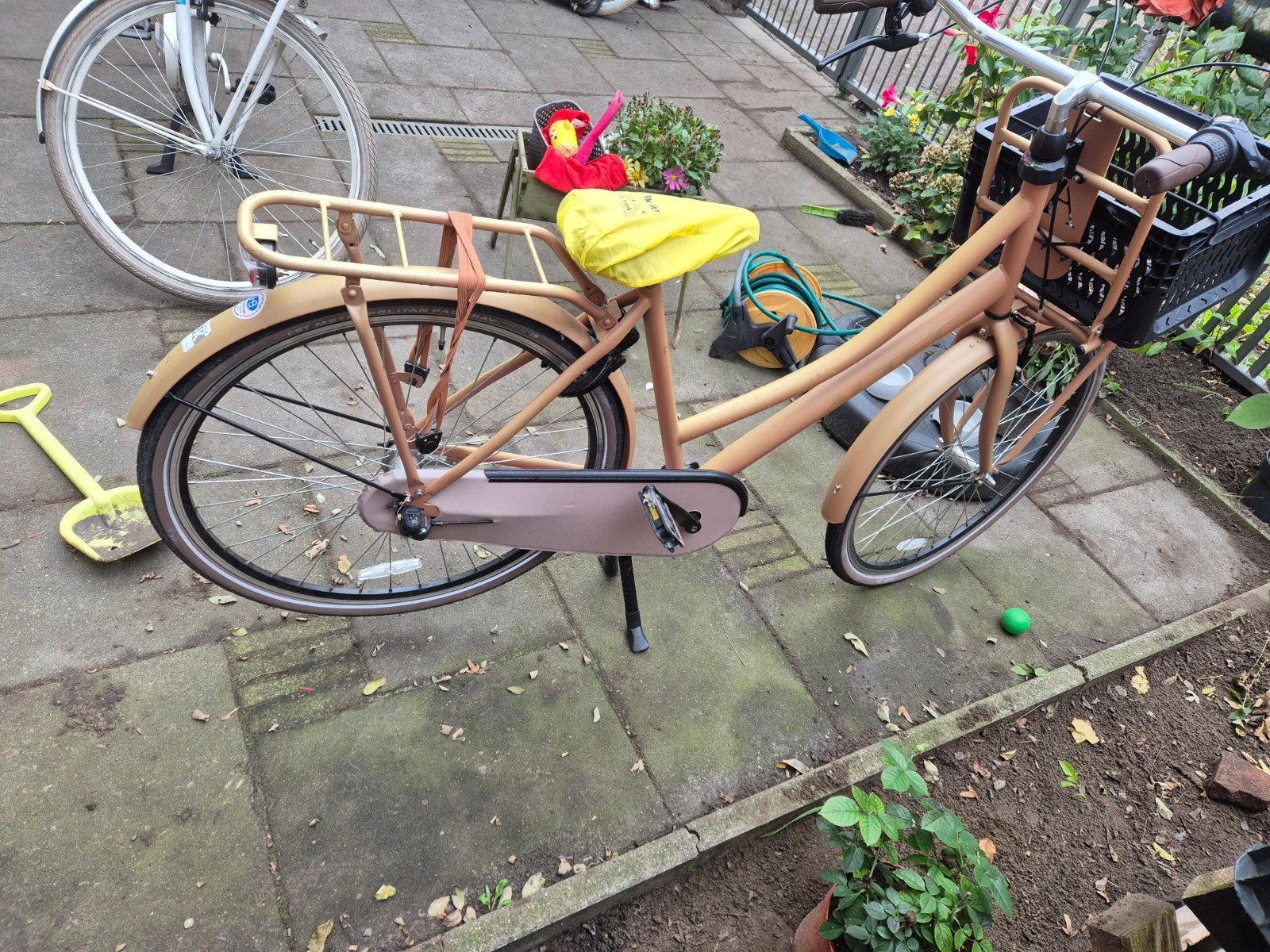 roze dames fiets, Ophalen, Zo goed als nieuw, 26 inch of meer