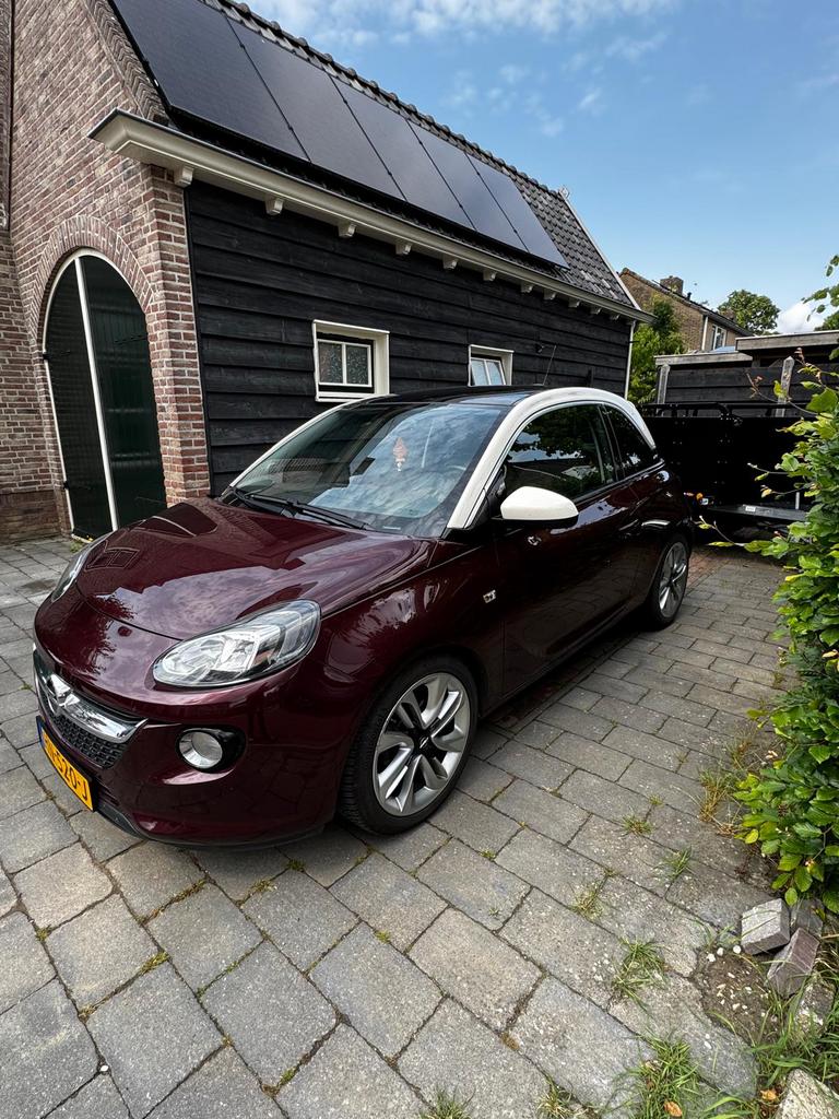 Opel Adam Glam 1.0 Turbo, ADAM, Zwart, Overige carrosserieën, Leder