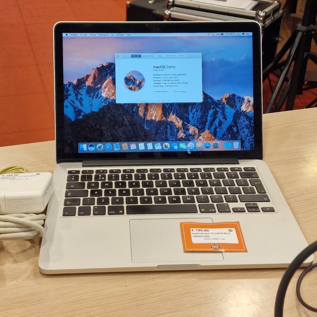 macbook pro 13.3 2015 INCH 120SSD 8GB, Apple, Gebruikt, Support@apple.com, One Apple Park Way
Cupertino, CA 95014
United States
