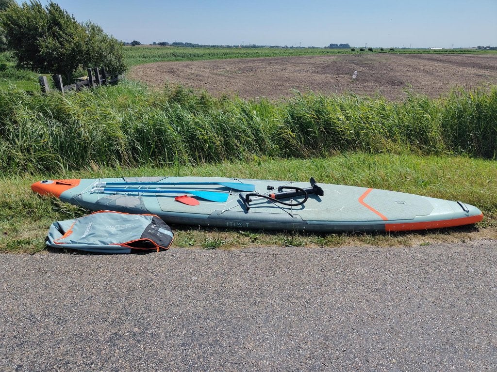 ITIWIT SUP-board 15', Ophalen, Zo goed als nieuw, SUP-boards