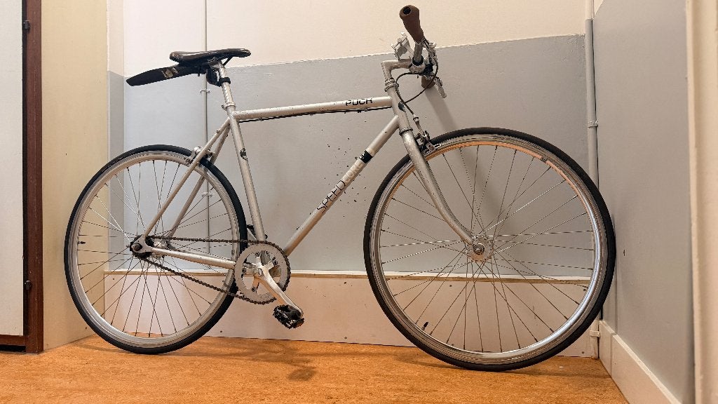 Puch Speedcore fixie - kromme vork, opknapper!, Fietsen en Brommers, Gebruikt, Schijfrem, 53 tot 57 cm, Ophalen