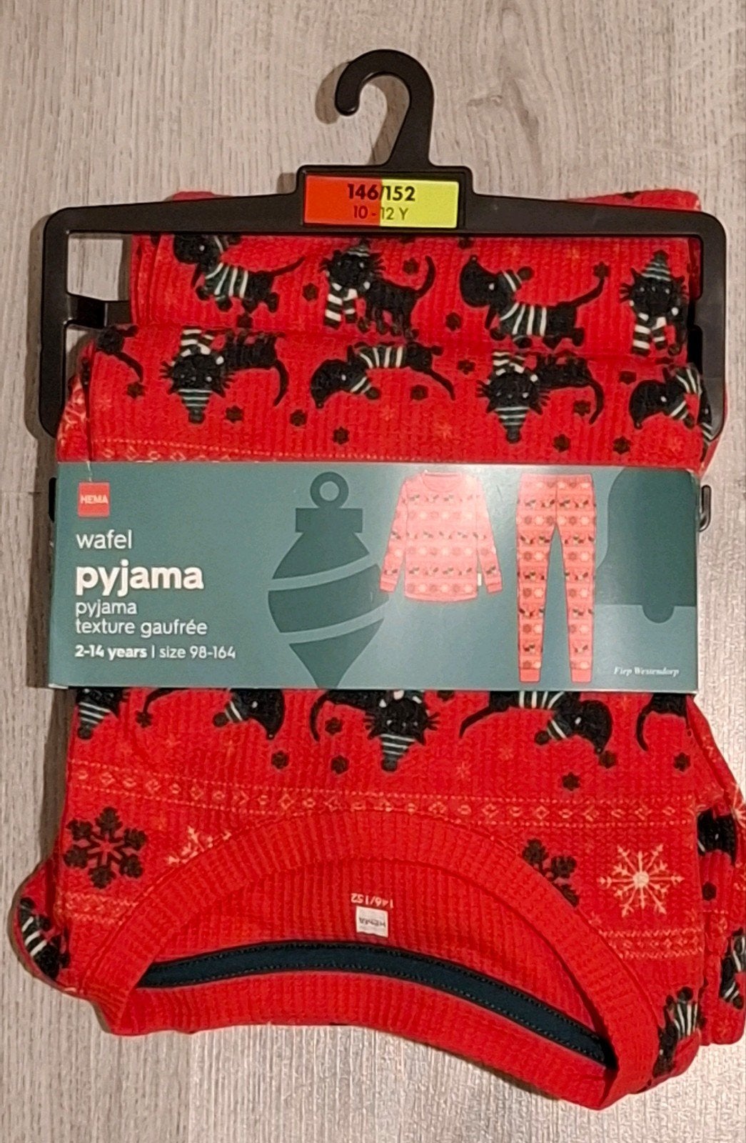kinder Pyjama Nieuw. maat 146. hema., Ophalen, Nieuw, Hema, Jongen of Meisje