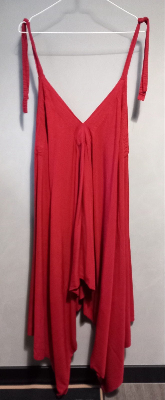Steenrode / terracotta harembroek 1 maat, Kleding | Dames, Maat 46/48 (XL) of groter, Ophalen of Verzenden, Lang, Gedragen