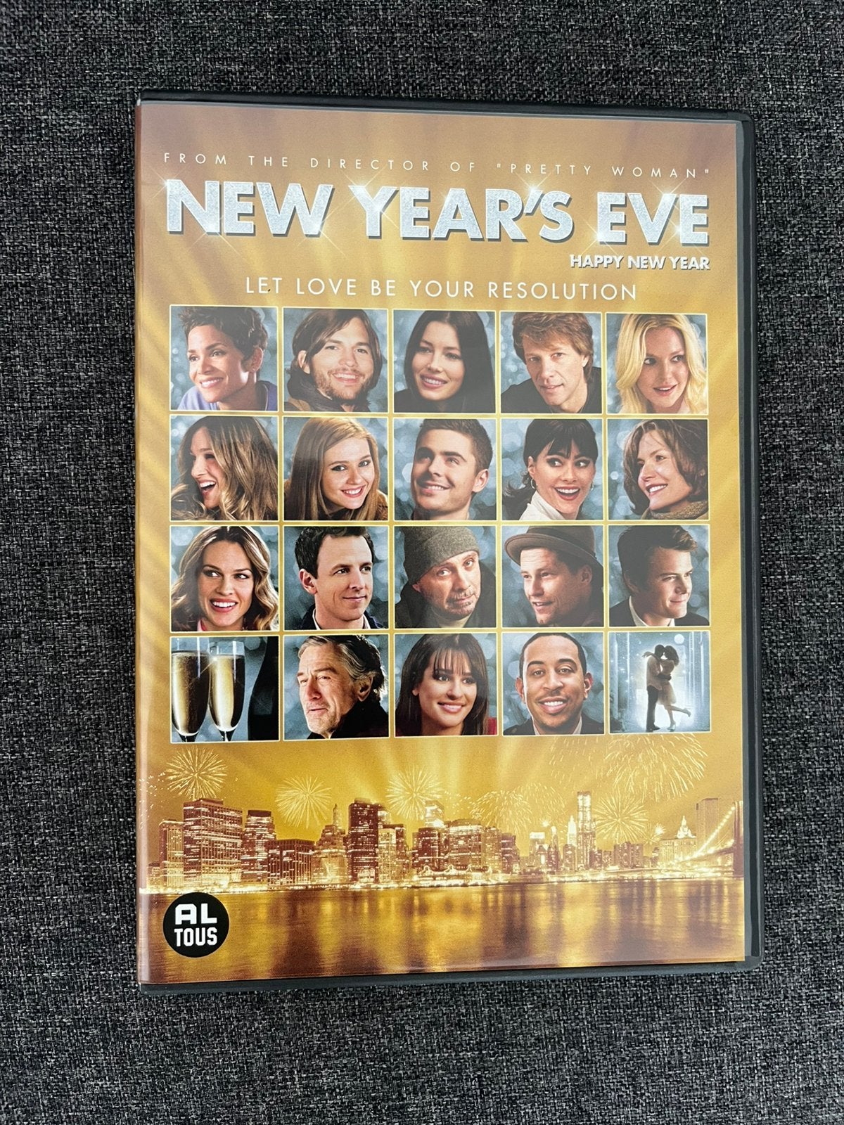 DVD ‘New Year’s Eve’, Alle leeftijden, Ophalen of Verzenden, Zo goed als nieuw, Romantische komedie
