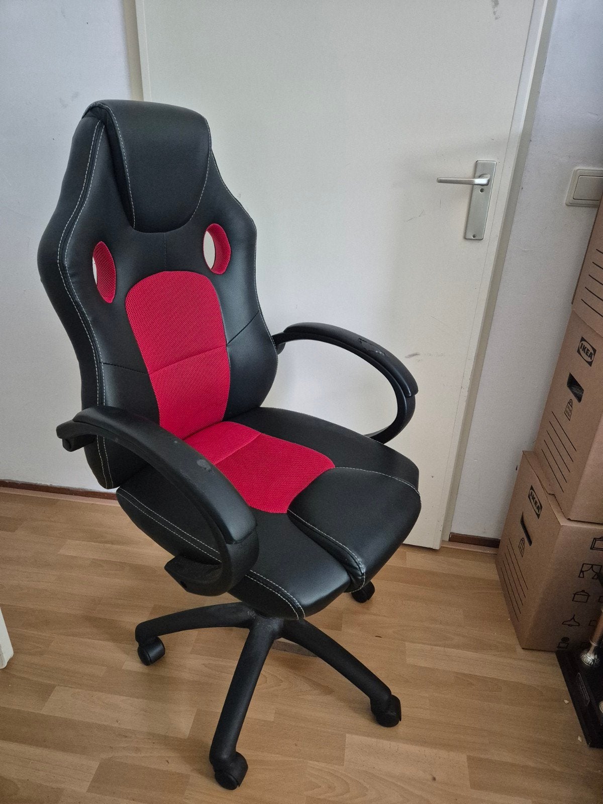 Bureau/game stoel, Ophalen, Gebruikt, Zwart, Gaming bureaustoel