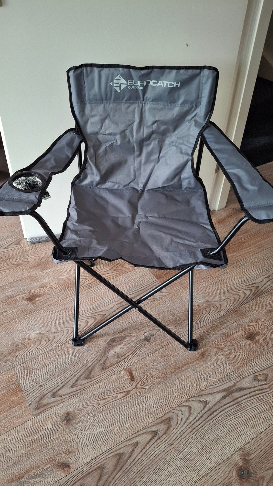 4 Eurocatch Opvouwbare Stoelen met Draagtas - Z.G.A.N., Ophalen, Zo goed als nieuw, Campingstoel