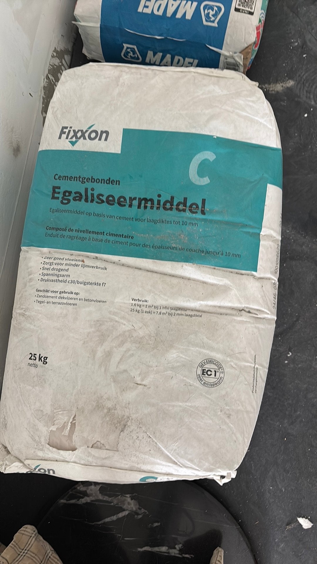 3 zakken Egaline voor €15 (25 kg per zak), Ophalen, Nieuw, Overige typen