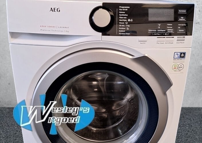 AEG ProSteam wasmachine 9kg – 1 jaar garantie​, Wesley's Witgoed, Info@wesleyswitgoed.nl, Industrieweg 3B, 1613KT Grootebroek, Nederland