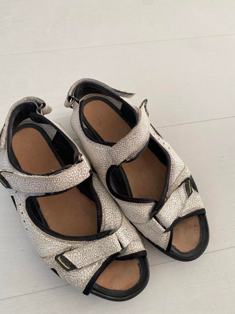 Durea sandalen maat 40 wijdte H, Ophalen of Verzenden, Gedragen, Wit, Sandalen of Muiltjes