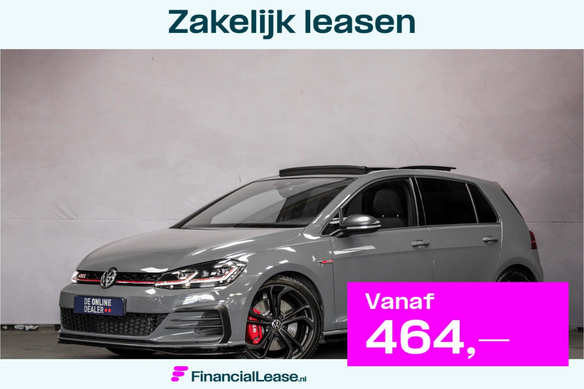 Volkswagen Golf 2.0 TSI GTI TCR |Pano|19inch|Carplay|LedPlus, 1330 kg, 15 km/l, Gebruikt, Euro 6