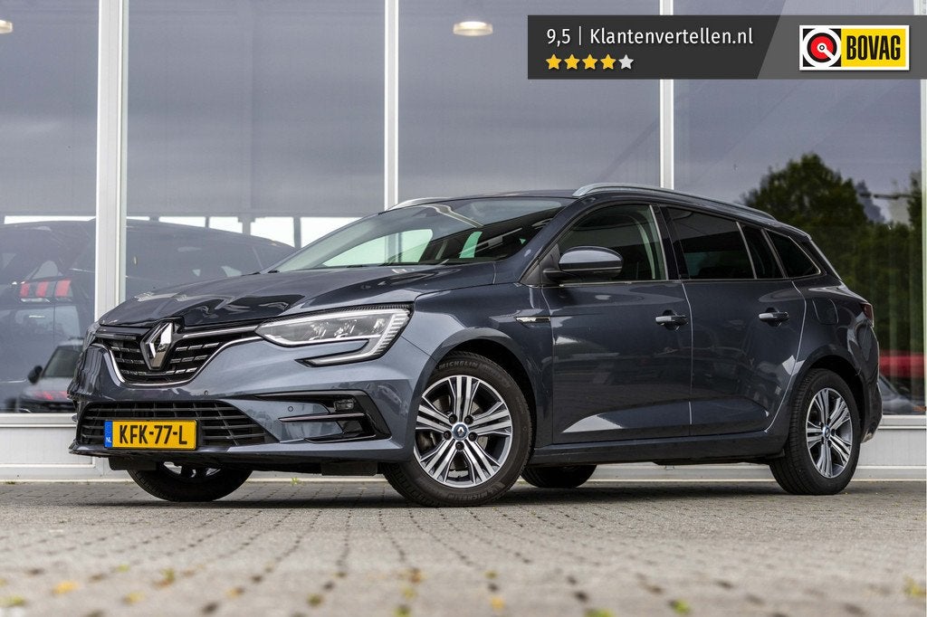 Renault Mégane Estate 1.6 E-Tech Plug-In Hybrid 160 Intens, Auto's, Renault, 12 maanden, 77 km/l, Gebruikt, 4 cilinders