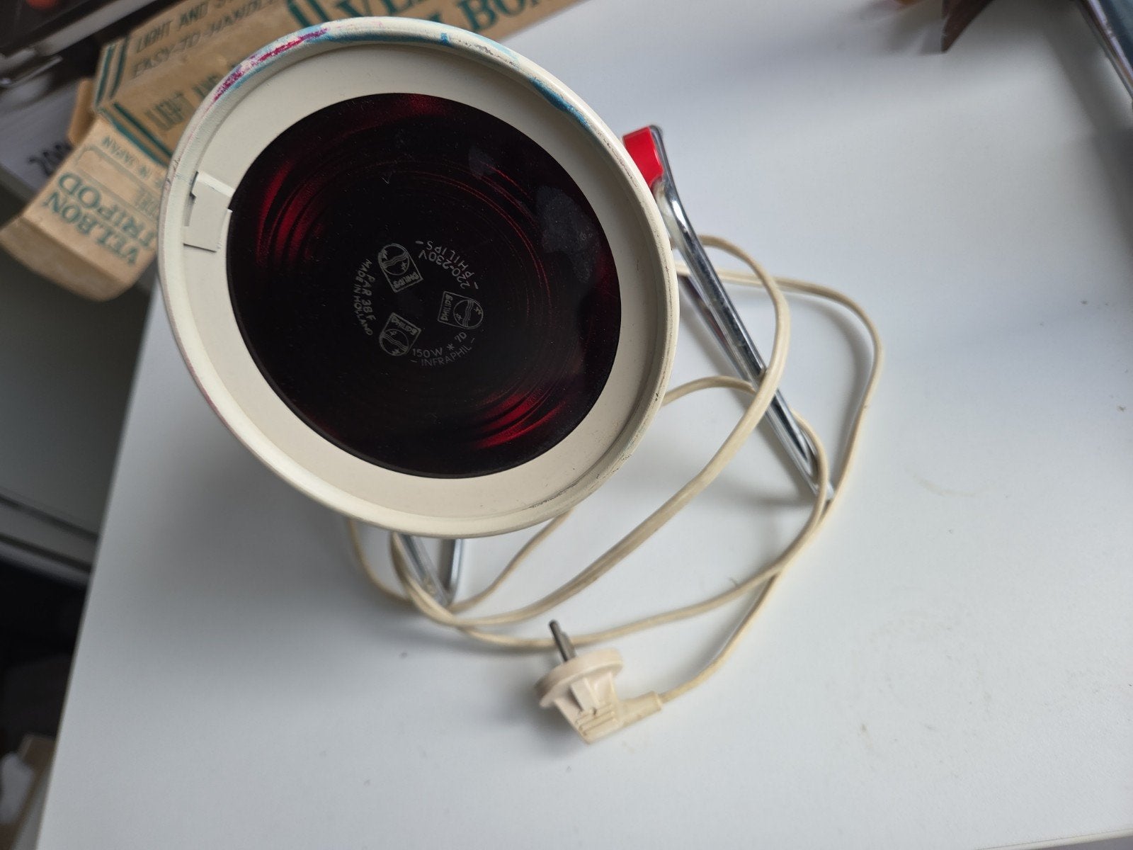 Vintage Philips Infrarood Warmtelamp - Medische Lamp, Ophalen