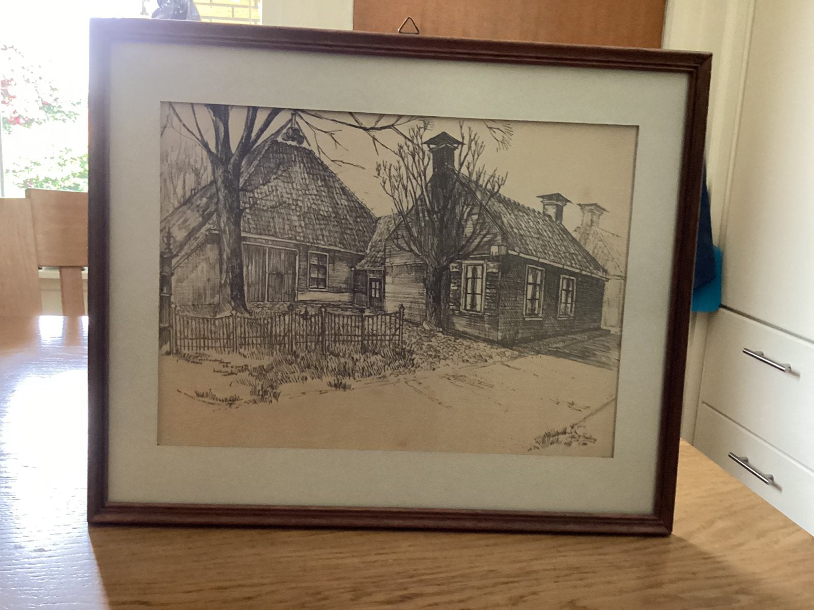 Pentekening van JJFrieling 1980, Ophalen of Verzenden