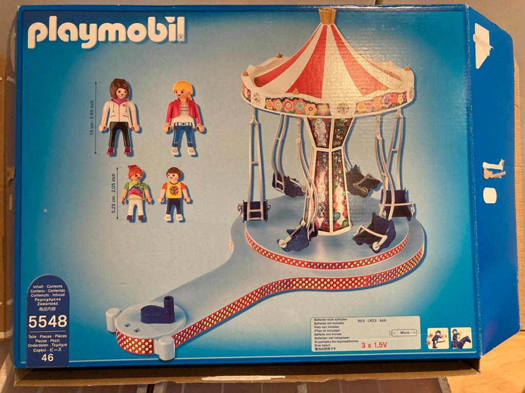 Playmobil Summerfun 5548 Draaimolen - Zo goed als nieuw, Kinderen en Baby's, Speelgoed | Playmobil, Ophalen of Verzenden, Zo goed als nieuw