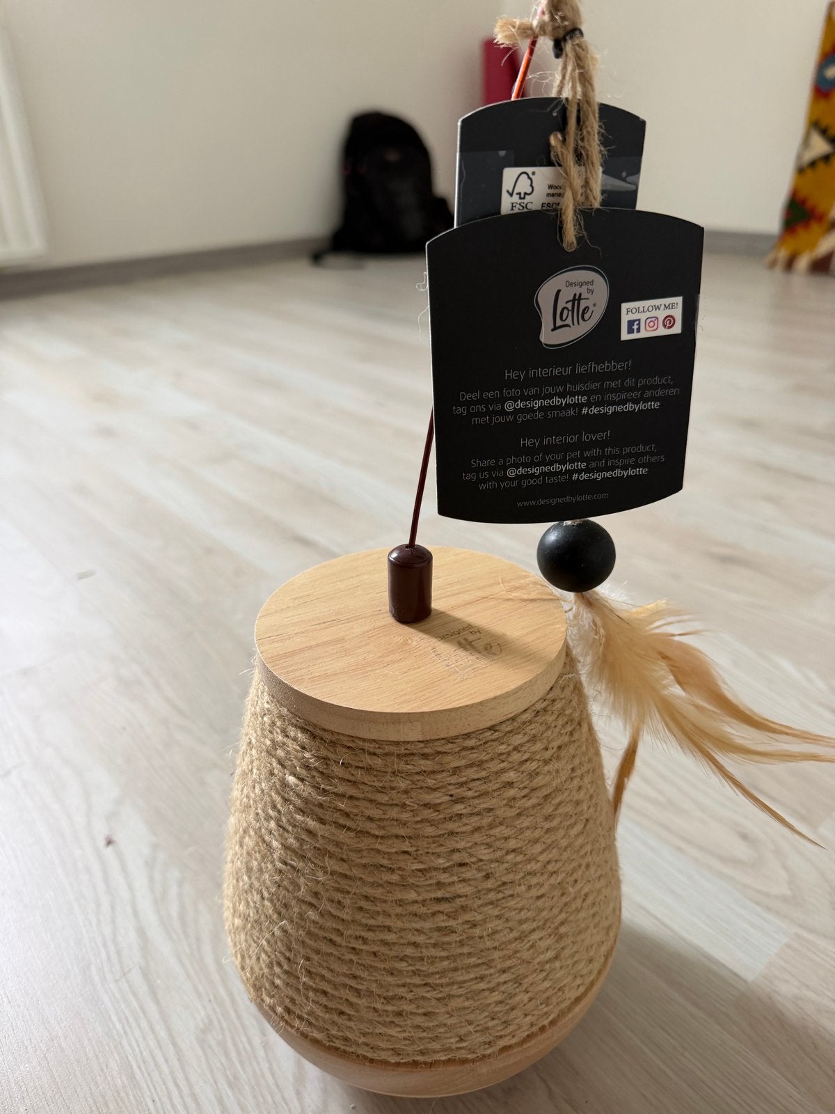 Mooie natuurlijke kattenspeelgoed / krab- en speeltoren, Ophalen of Verzenden, Nieuw