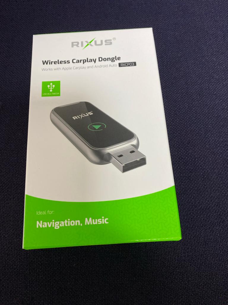 Rixus Draadloze Carplay Dongle - Apple & Android Auto, Auto diversen, Auto-accessoires, Nieuw, Ophalen