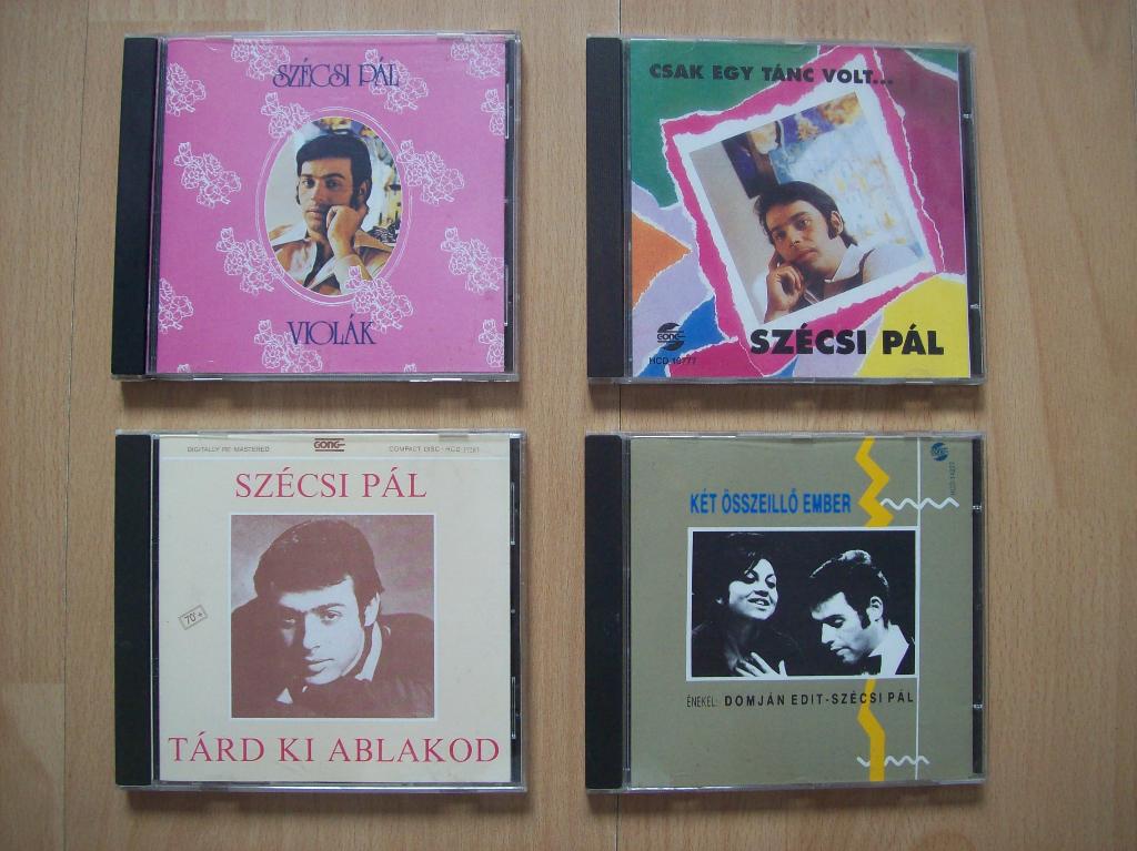 CD 4x Szécsi Pál / Domján Edit - Hongaars magyar, Ophalen of Verzenden, Zo goed als nieuw