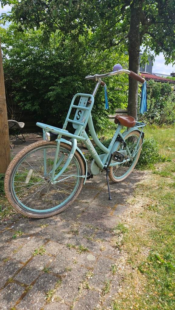 24 inch meisjesfiets Spirit Cargo - Mintgroen, Ophalen, Gebruikt, Terugtraprem, Overige merken