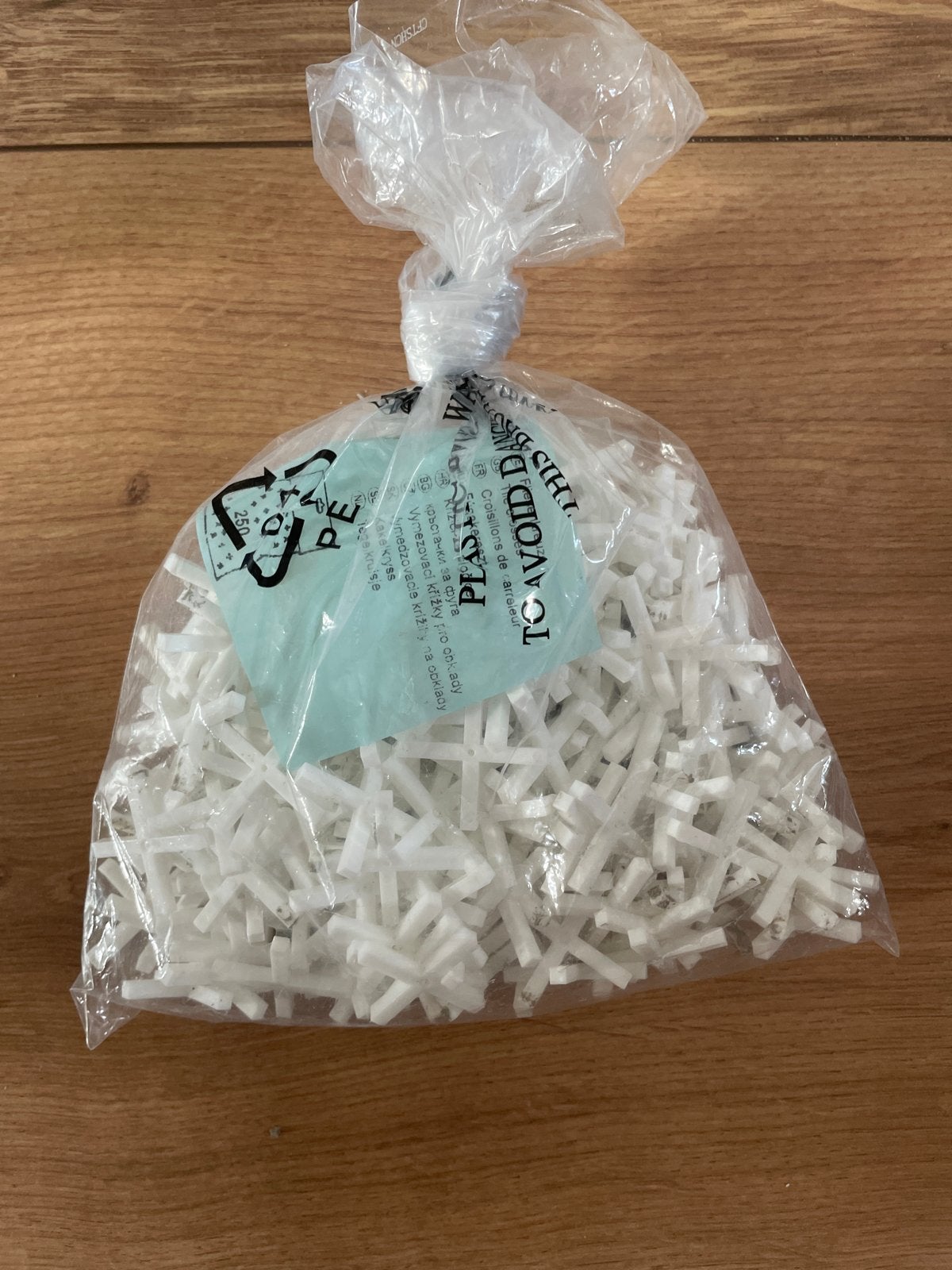 Tegelkruisjes, Ophalen, Nieuw