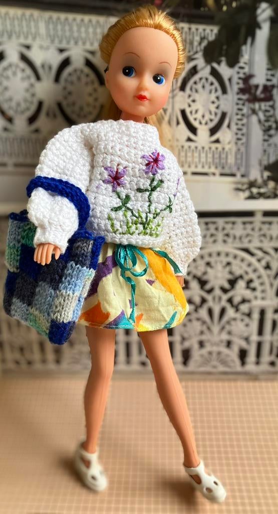 Vintage barbie kleding, Verzamelen, Poppen, Ophalen of Verzenden, Gebruikt, Kleertjes