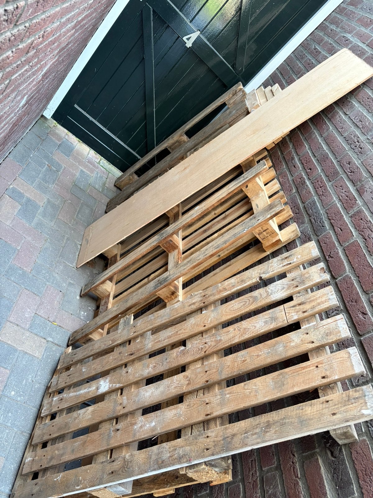 Brandhout pallethout gratis afhalen, Ophalen, Zo goed als nieuw, Pallet, Minder dan 200 cm