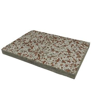 Gratis Grintegels 40x60 wit / rood, Ophalen, Gebruikt, Beton, Klinkers