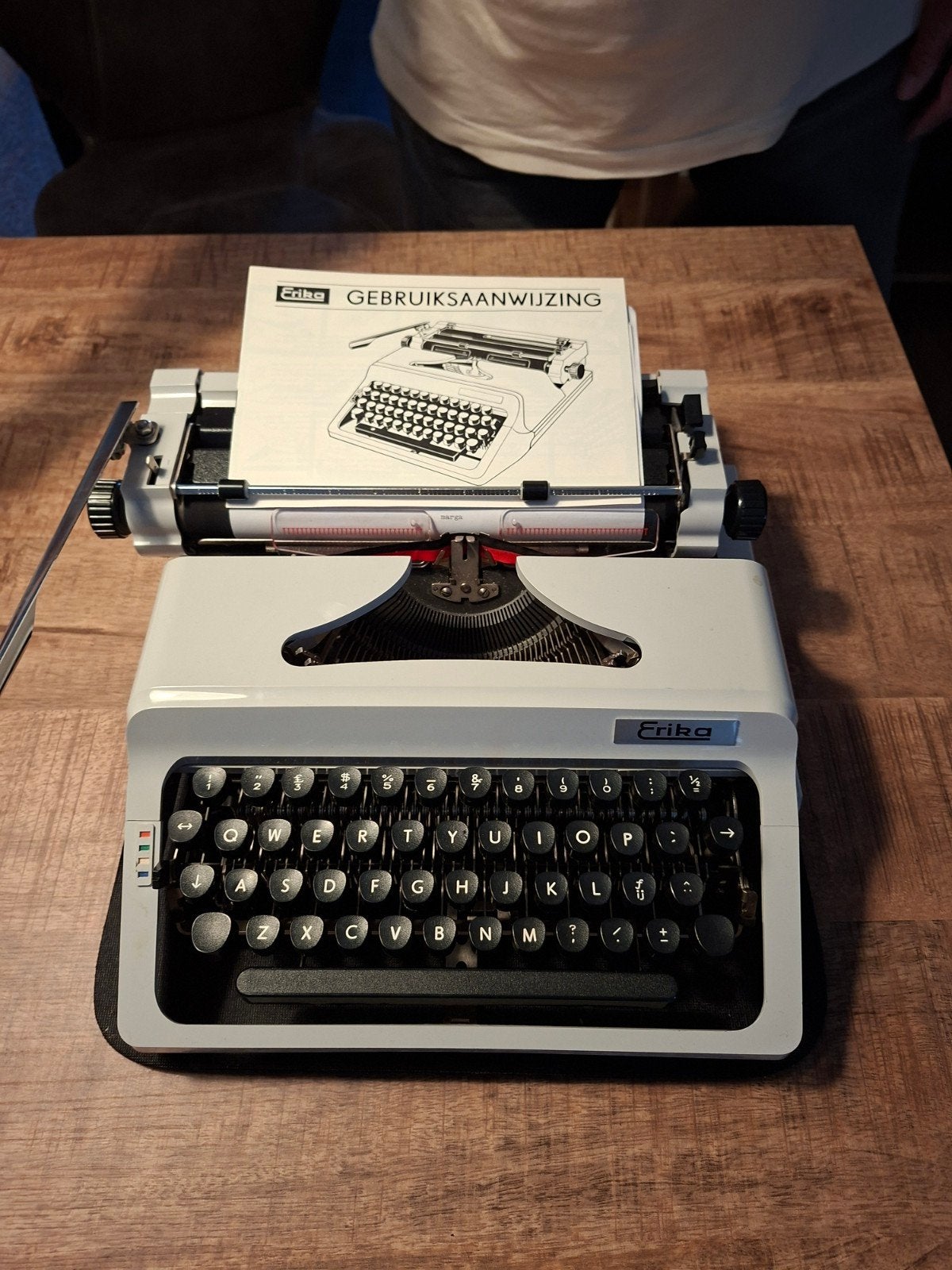 Typemachine van het merk Erika., Diversen, Ophalen