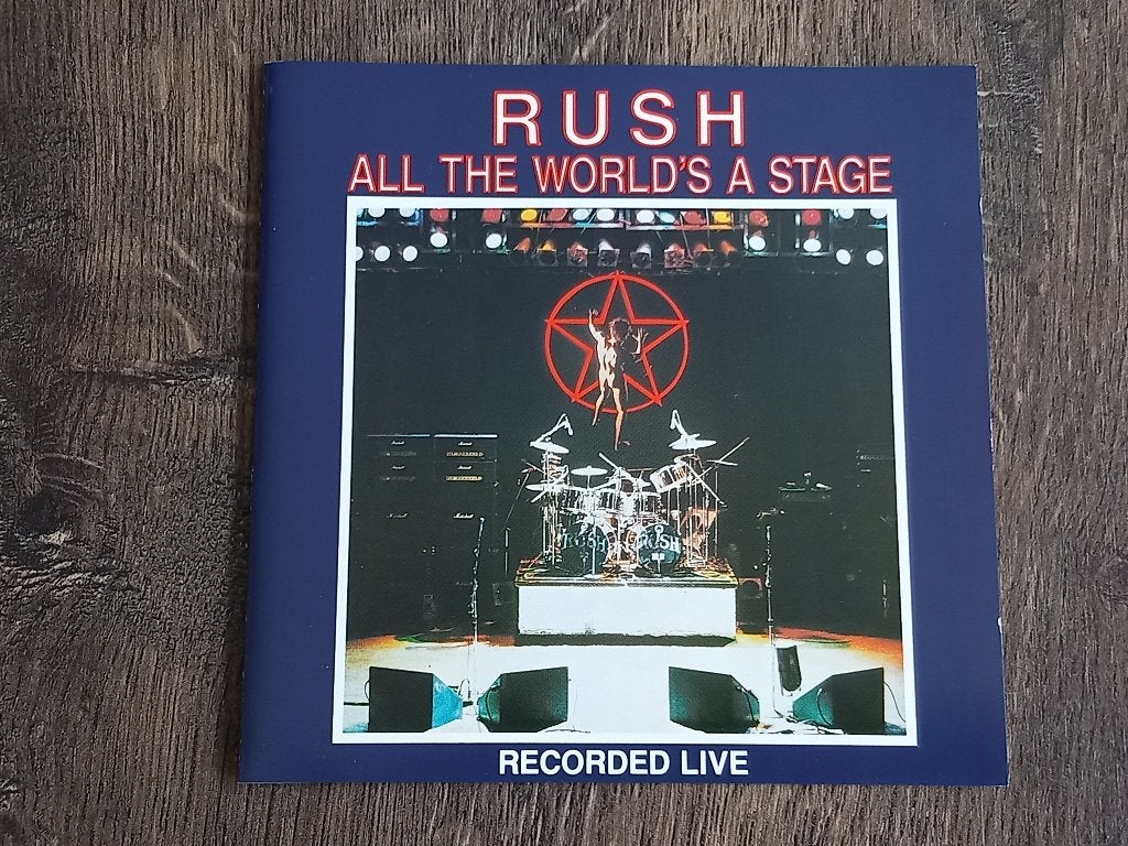 CD  Rush - All the world's a stage (1976), Ophalen of Verzenden, Zo goed als nieuw, Progressive