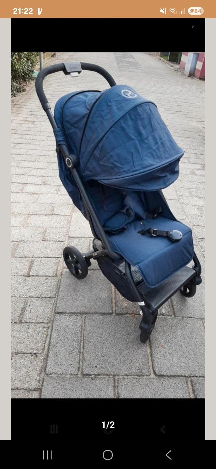 Cybex Eezy S+ buggy - ideaal voor op reis!, Ophalen of Verzenden, Zo goed als nieuw, Overige merken, Verstelbare rugleuning