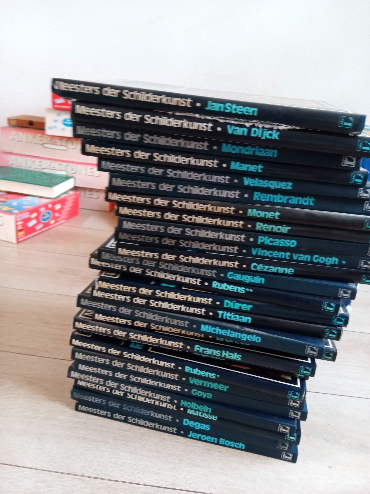 Gratis: Meesters der Schilderkunst -  Collectie (20 Boeken), Ophalen, Gelezen, Schilder- en Tekenkunst, Diverse Auteurs