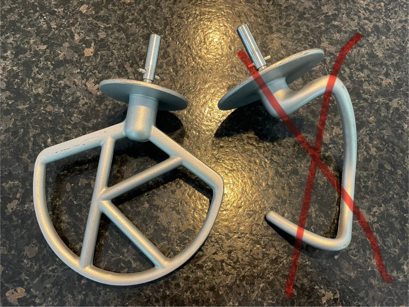 Kenwood Kmix keukenmachine haken (K-klopper & deeghaak), Ophalen of Verzenden, Gebruikt