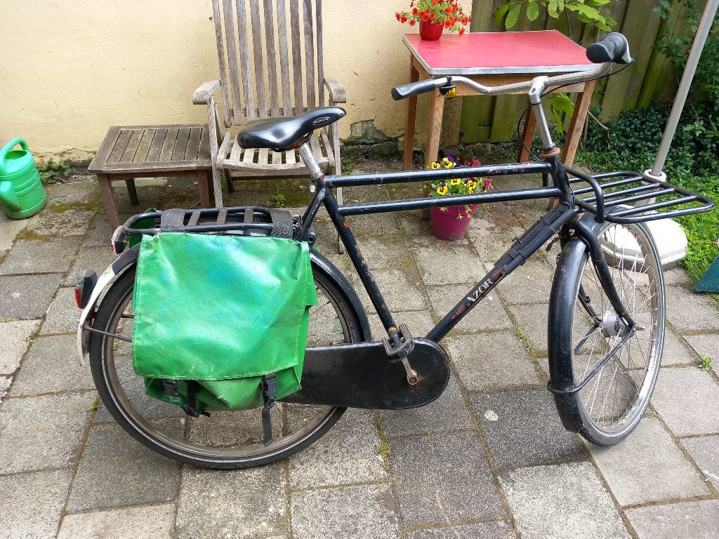 Azor Transportfiets, Terugtraprem, Gebruikt, Versnellingen, 65 cm of meer