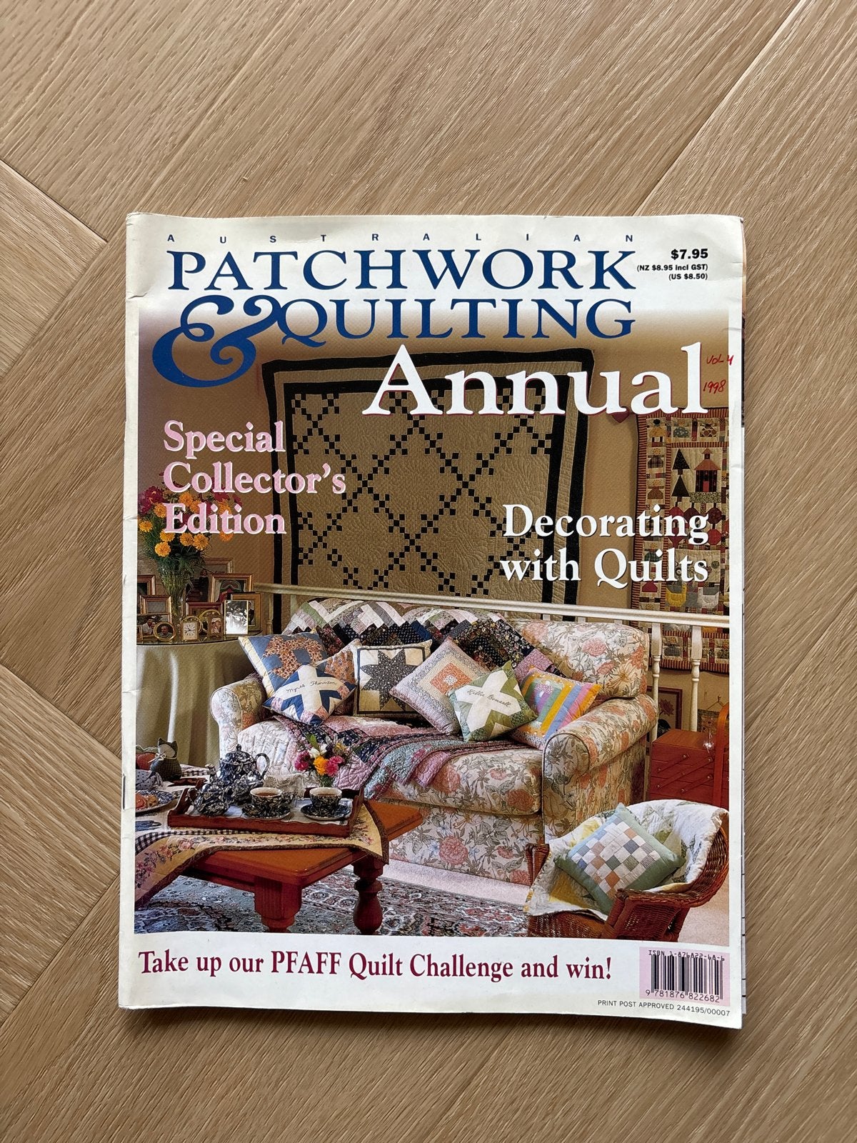 Australian Patchwork & Quilting Annual 1998, Boeken, Ophalen of Verzenden, Gelezen, Overige typen