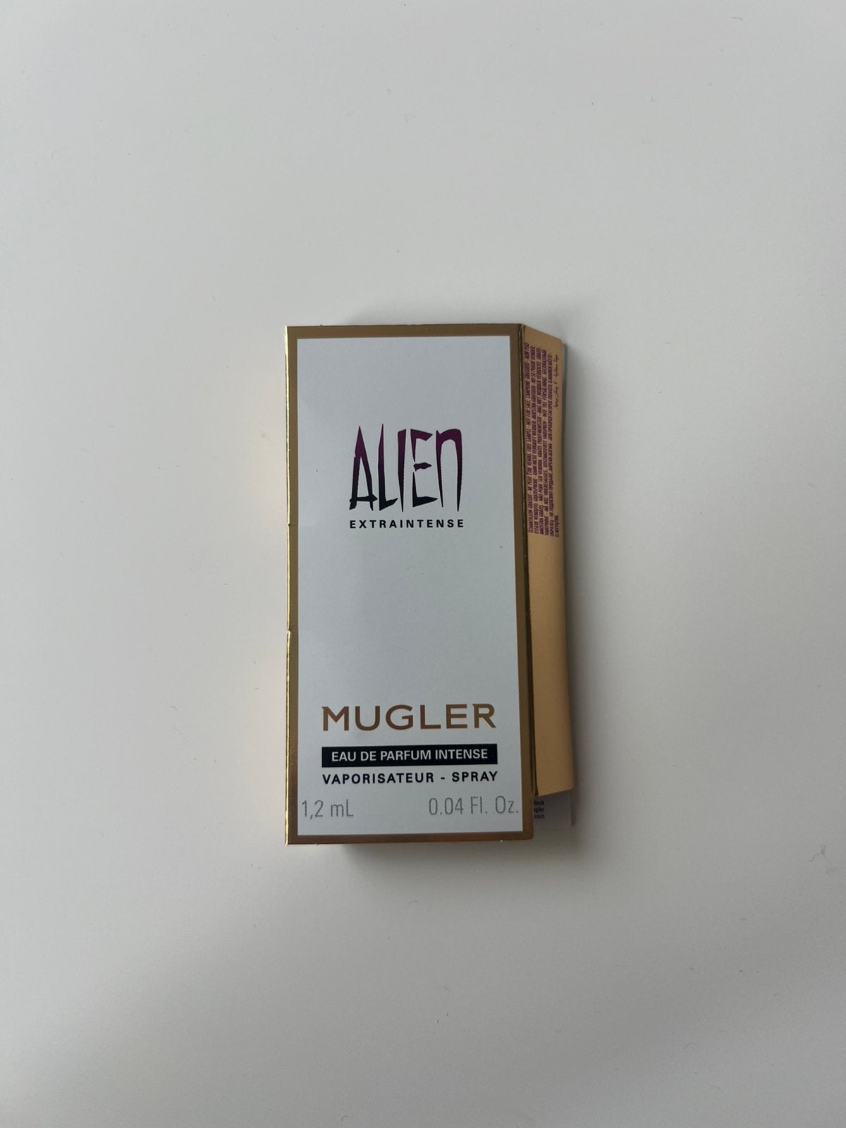 Mugler Alien Extra Intense eau de parfum proefje, Sieraden, Tassen en Uiterlijk, Uiterlijk | Parfum, Ophalen of Verzenden, Nieuw