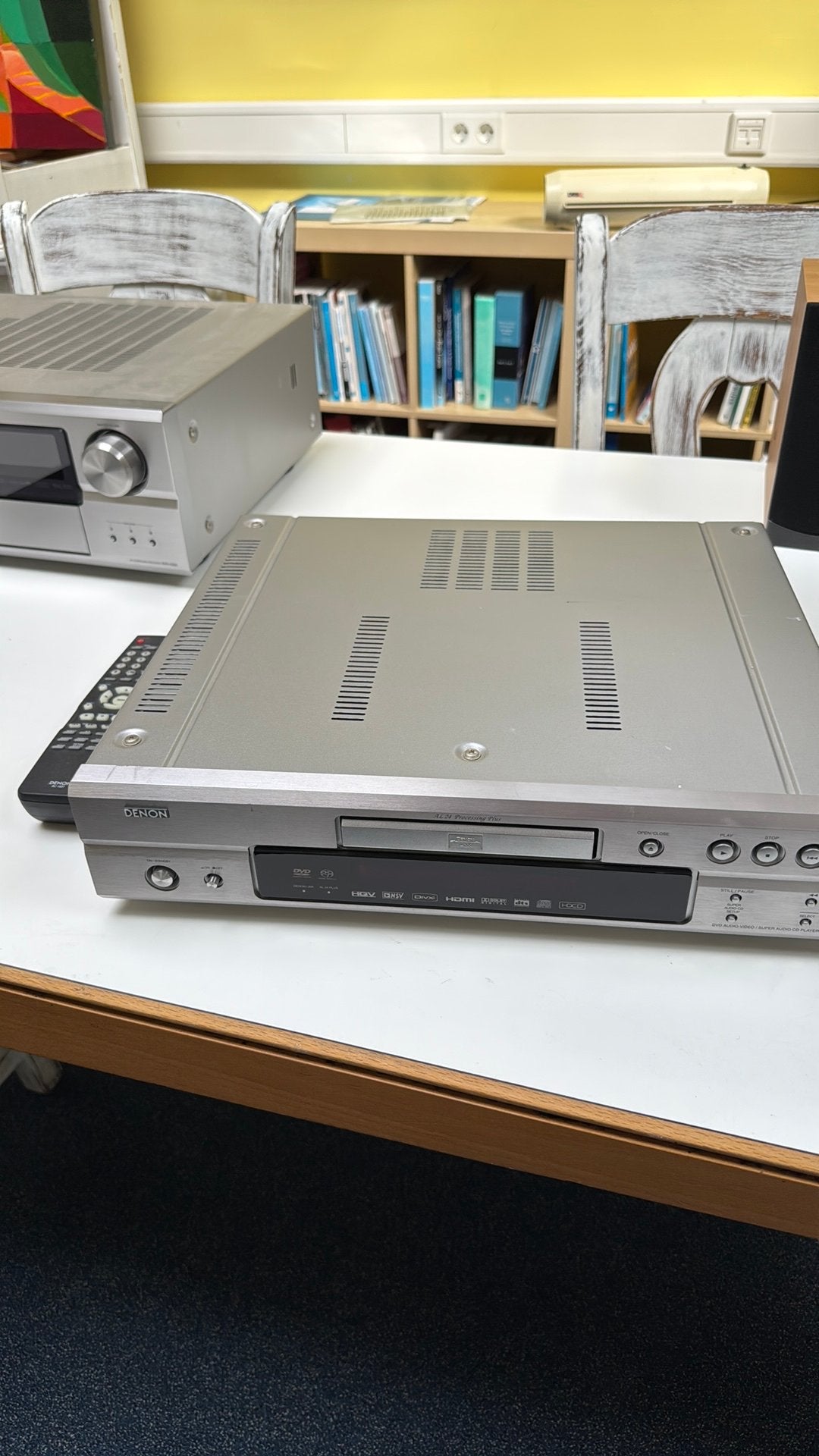 Denon DVD-2930 DVD / SACD / DVD-Audio speler –  Silver, Ophalen, Zo goed als nieuw, Overige merken