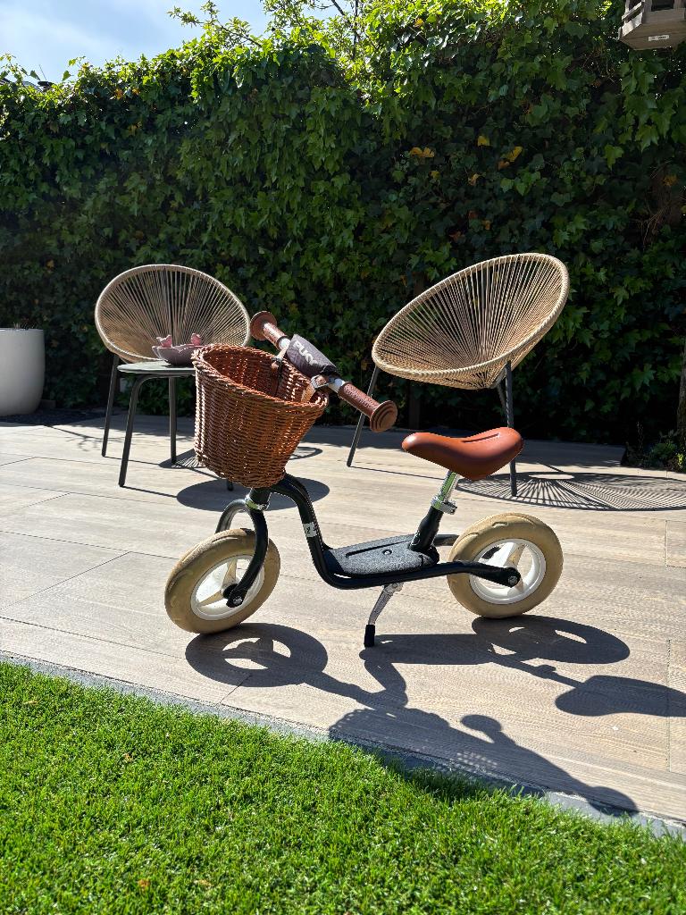 Puky loopfiets 2+ grijs met mandje | topkwaliteit, Ophalen, Gebruikt, Loopfiets