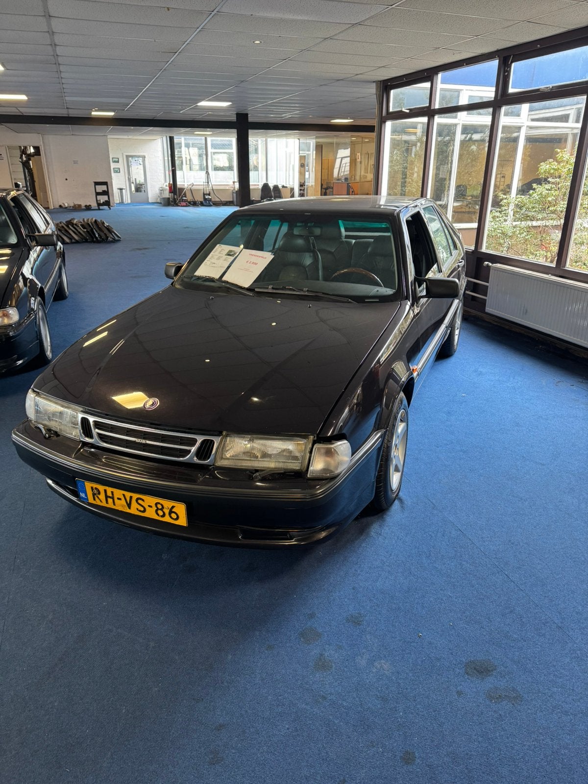 Saab 9000 2.0 CS HB Ecopower 1997 Zwart, Auto's, Voorwielaandrijving, 1345 kg, 1800 kg, 4 cilinders