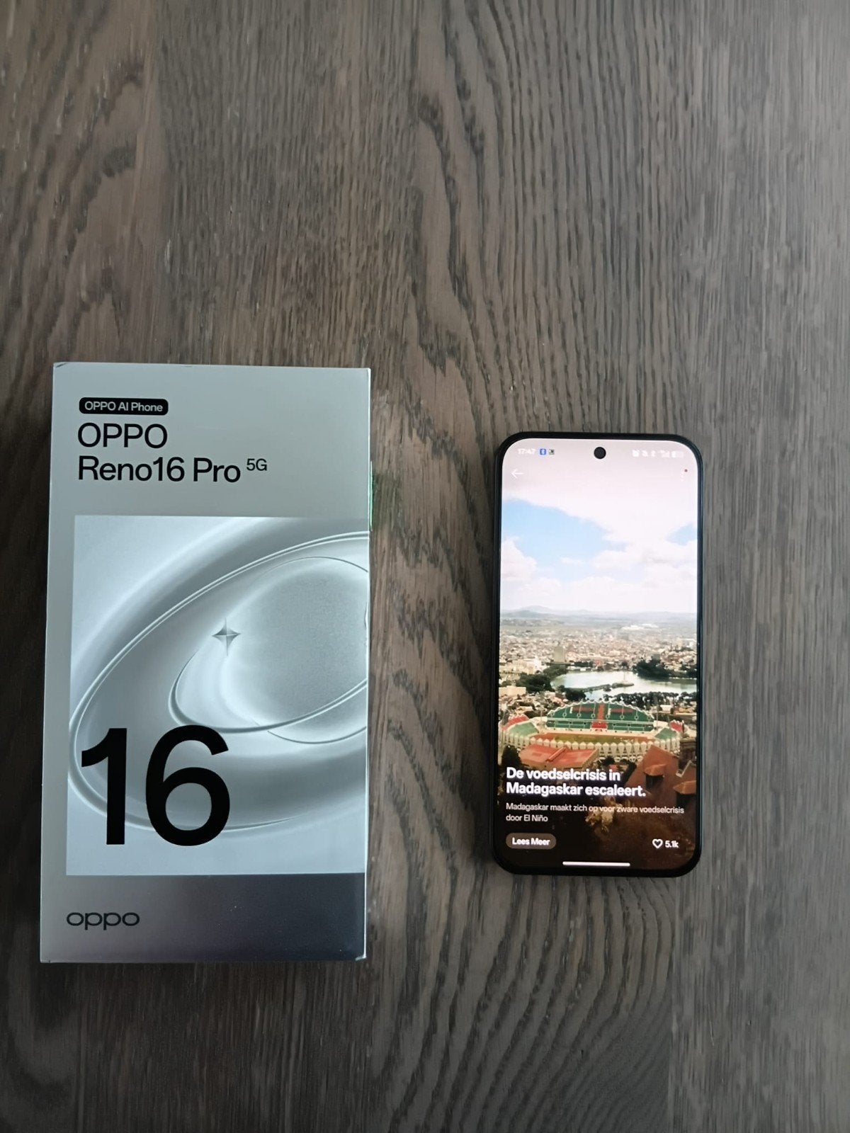 Oppo Reno 16 Pro 5G 512GB - Zo goed als nieuw, Ophalen
