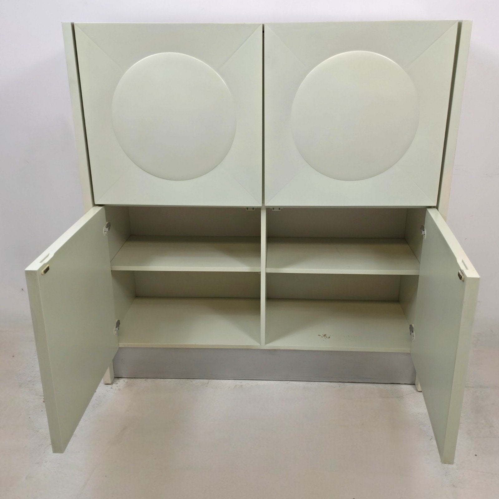 Space age barkast Defour jaren 60 mid century, Ophalen, Gebruikt, 25 tot 50 cm, 100 tot 150 cm