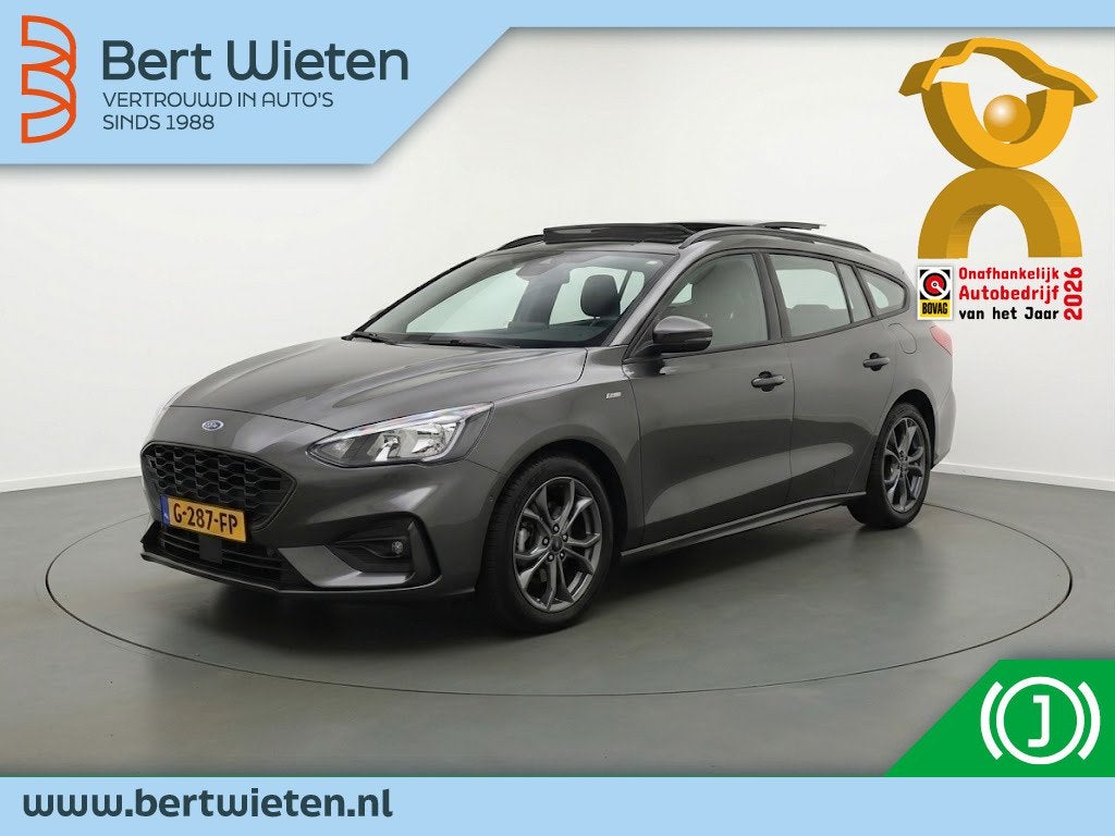 Ford FOCUS Wagon 1.5 EcoBoost ST Line Business | Schuifdak |, Gebruikt, 150 pk, Leder en Stof, Origineel Nederlands