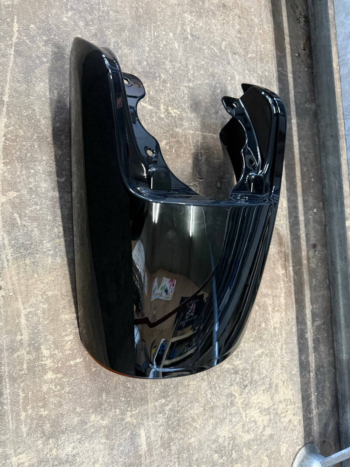 V-Rod muscle achterspatbord Achterlichtunit- Zwart, Motoren, Onderdelen | Harley-Davidson, Ophalen of Verzenden