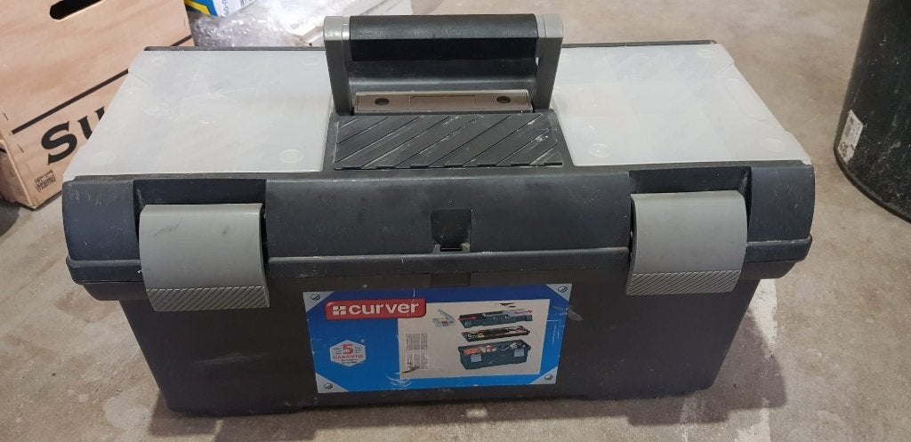 gereedschapskist Curver, Ophalen, Gebruikt