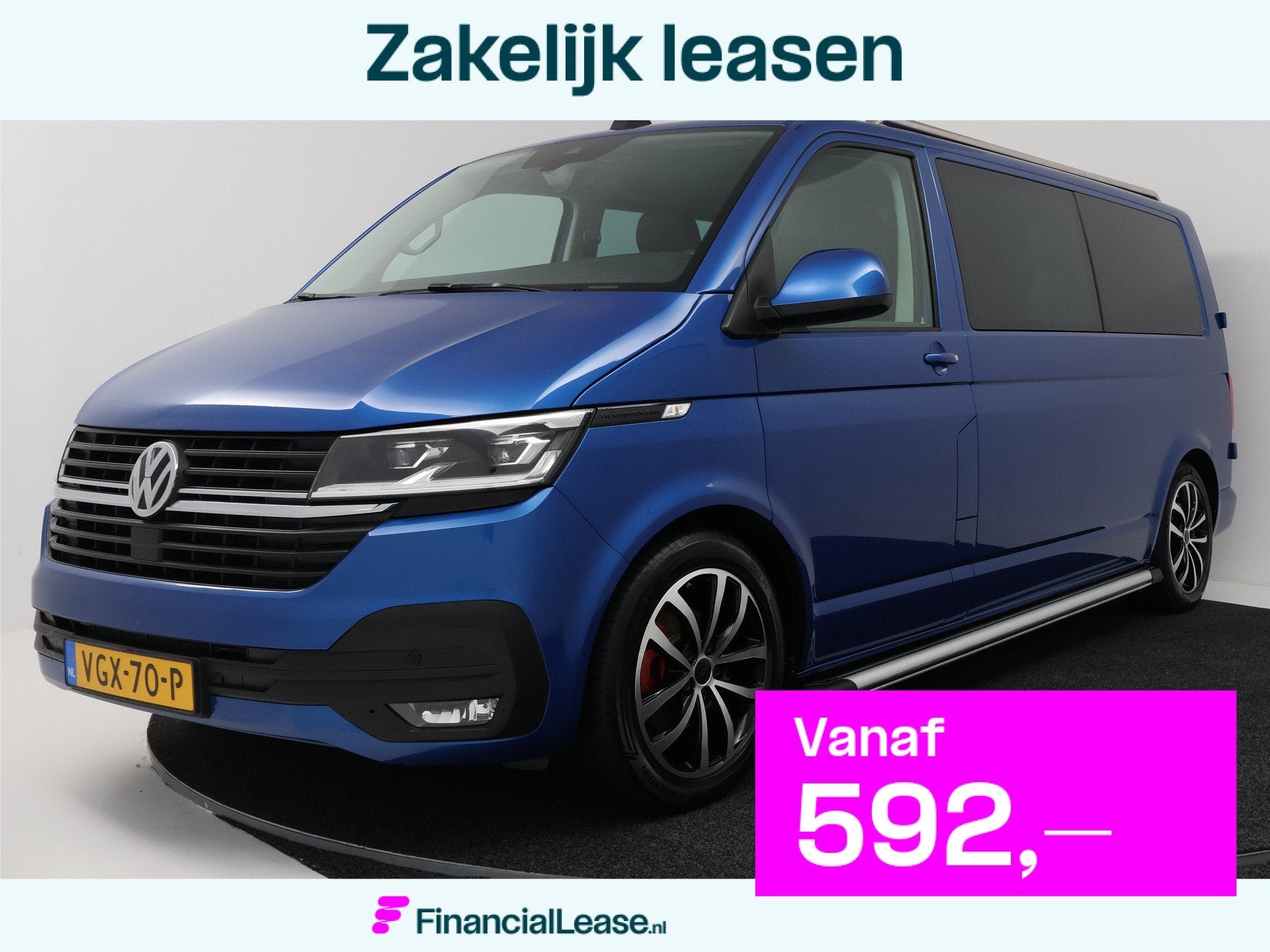Volkswagen Transporter 2.0 TDI L2H1 30 DC | Dubbele Cabine |, 12 maanden, Gebruikt, 4 cilinders, 2051 kg