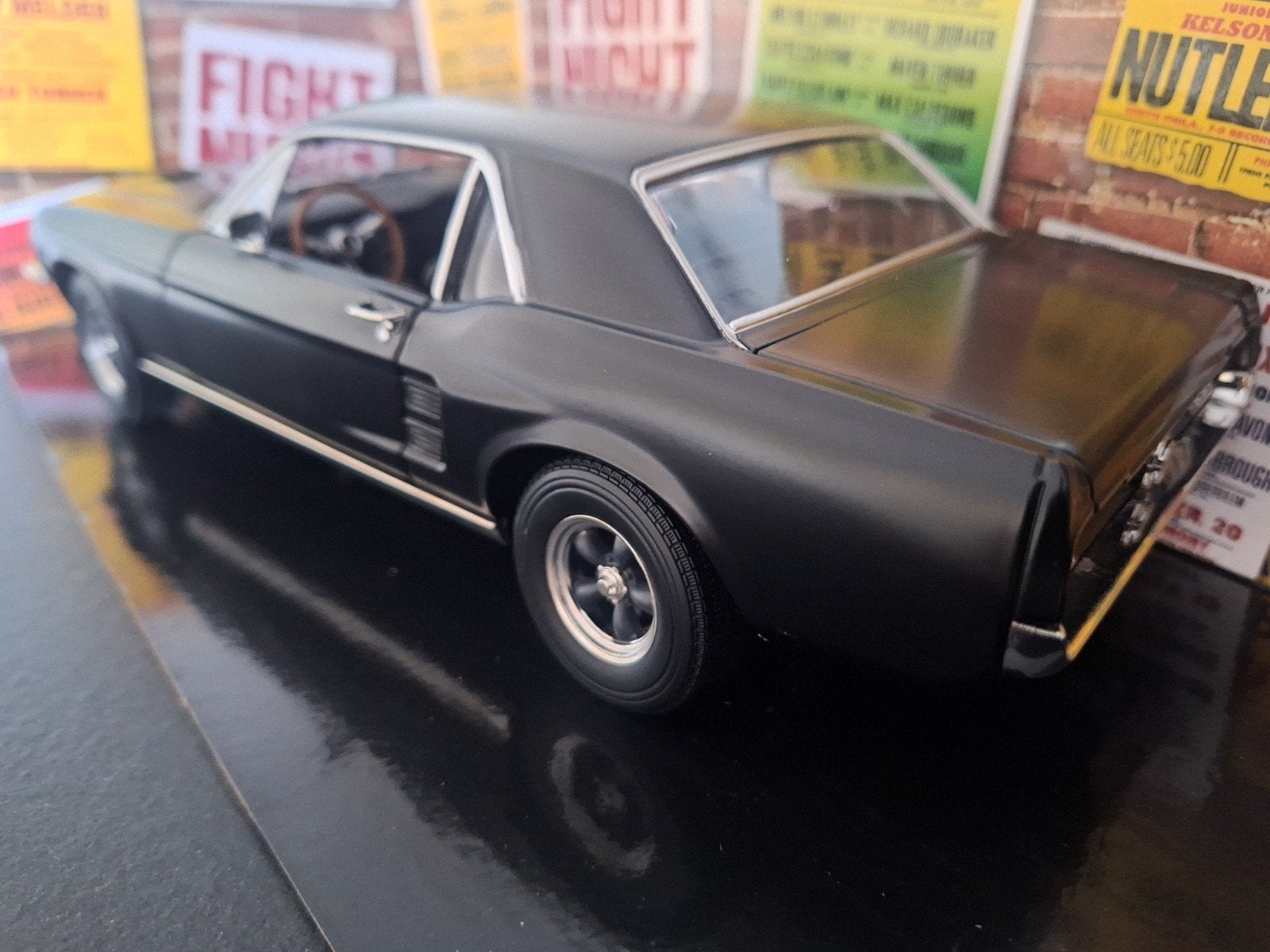 Ford Mustang Coupe 1967 Schaal 1:18, Hobby en Vrije tijd, Overige merken, Auto, Ophalen of Verzenden, Greenlight
