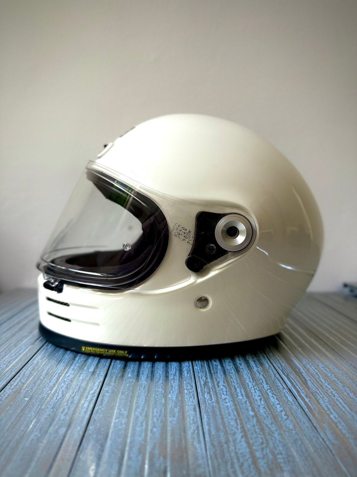 Shoei | Glamster, Motoren, Ophalen of Verzenden, Tweedehands, Integraalhelm, Shoei