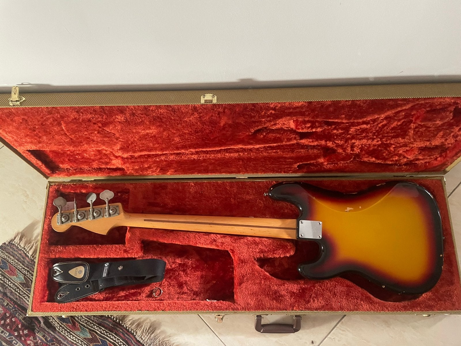 Squier Precision Bass Silver Series (Fender Japan), Muziek en Instrumenten, Ophalen of Verzenden, Gebruikt, Elektrisch