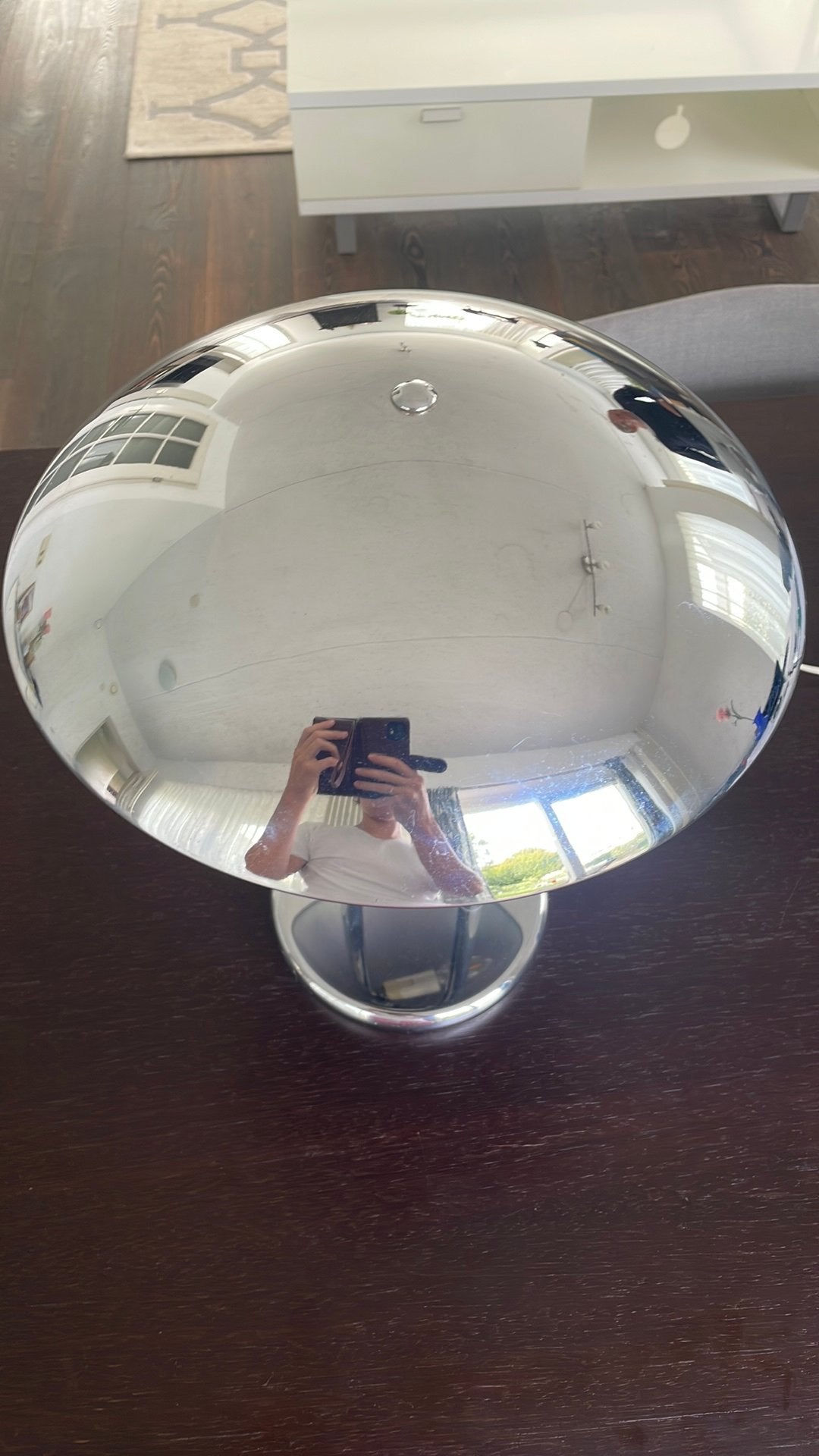 Classic ikea lamp, Ophalen, Zo goed als nieuw, Rond, Riet