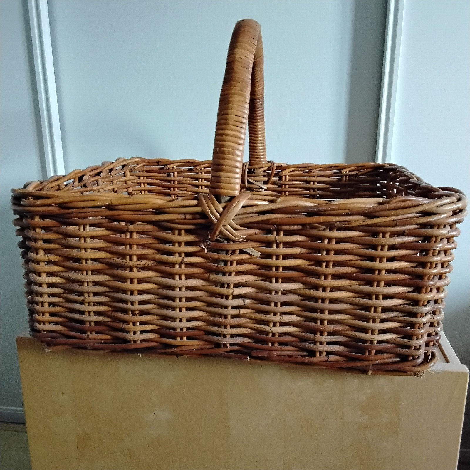 Grote robuuste mand 60x50x50 cm, Ophalen of Verzenden, Gebruikt