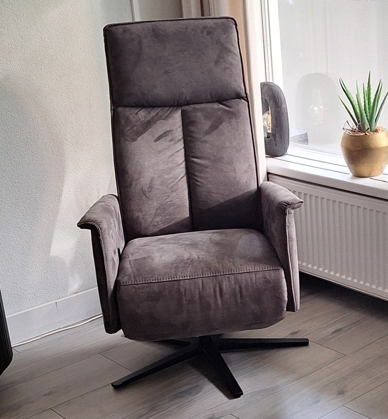 Nieuwe draai relaxfauteuil uit outlet - niet de juiste maat, Ophalen, Nieuw, 75 tot 100 cm, 50 tot 75 cm