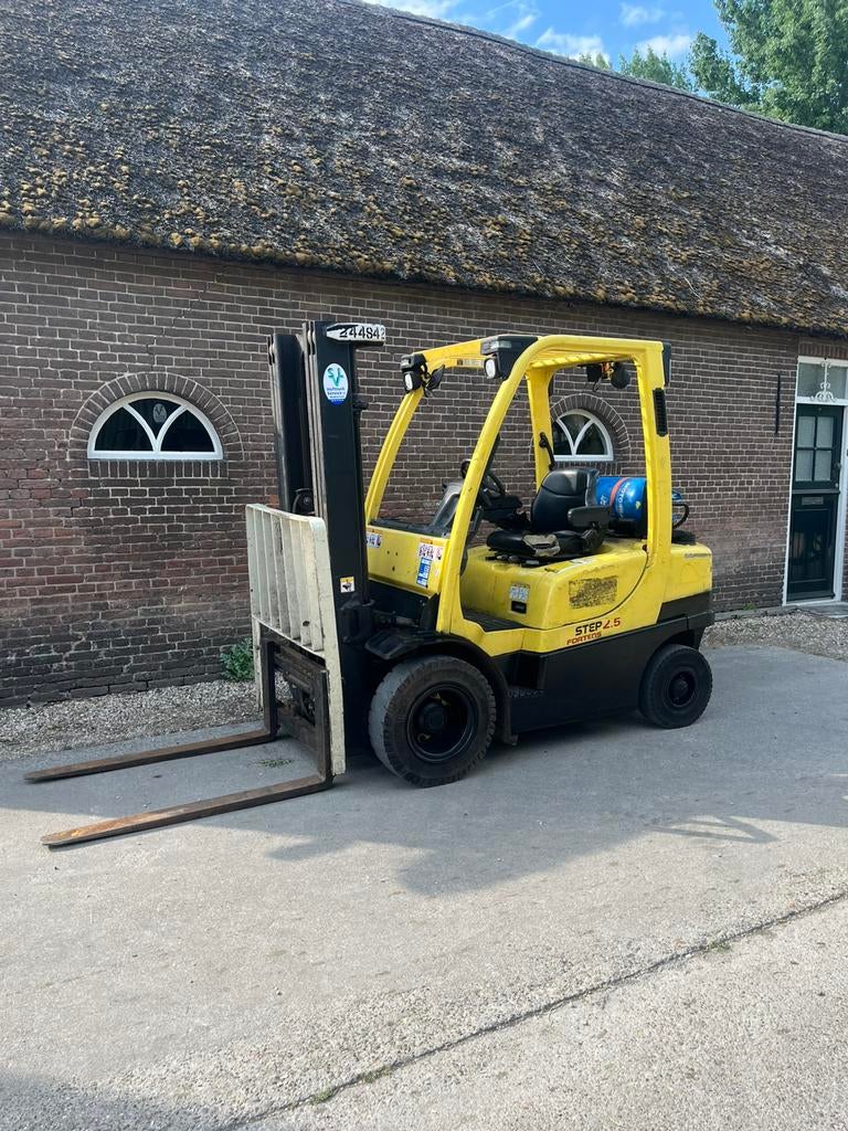 Hyster h2.5ft freelift sideschift triplo lpg 2008 4857uur, 2000 tot 3000 kg, Ophalen of Verzenden, LPG, Heftruck